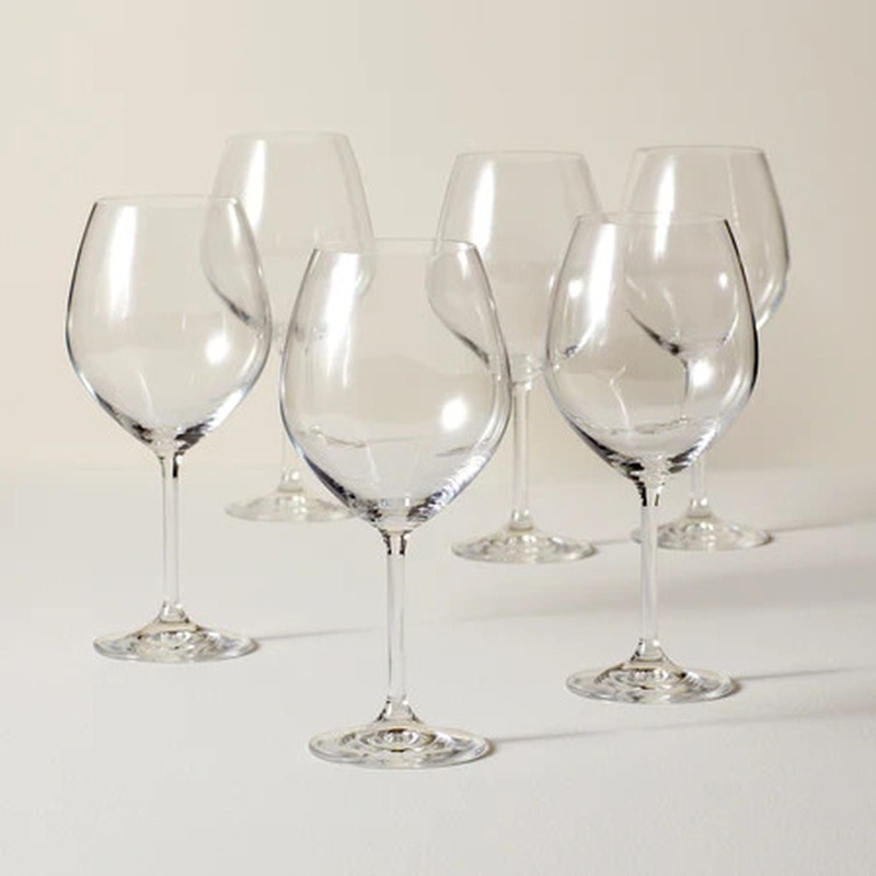 Lenox Tuscany Classics Red Wine Glasses, Set Of 6.