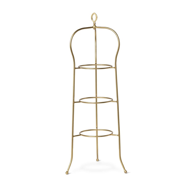 Park Hill Collection Southern Classic Hospitality 3-Tiered Plate Stand