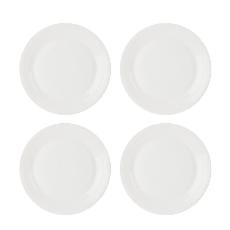 Royal Doulton 1815 Pure Plate 11.4 Inch White, Set of 4