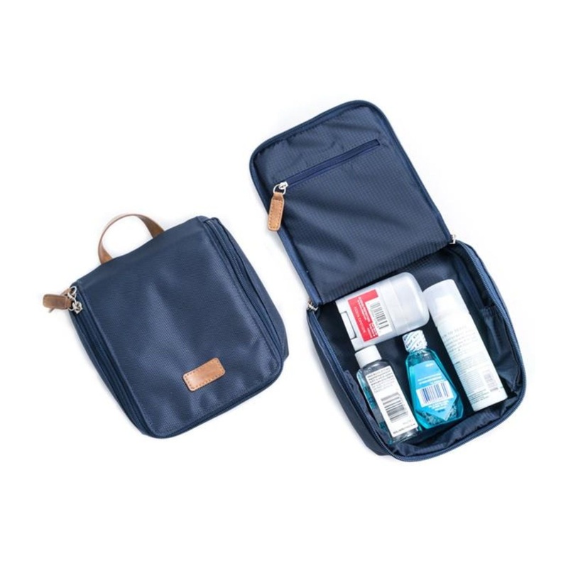 Blue Ballistic Nylon Storage Case & Accessories Pouch
