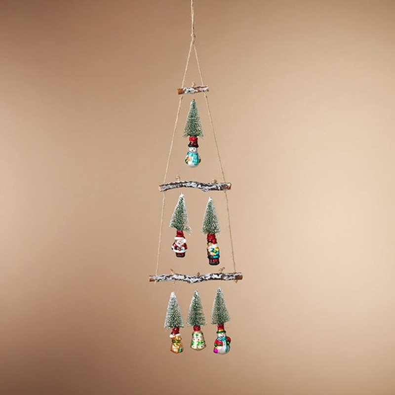 Gerson Company 23.6 Holiday Wall Tree with Ornaments