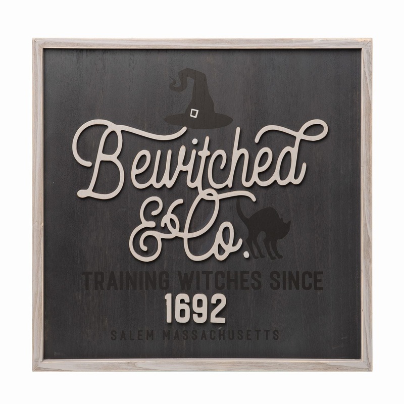 Transpac Wood Bewitched Framed Wall Art