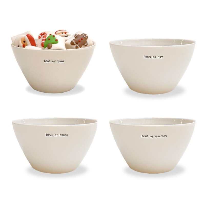 Two’s Company A Bowl Of Multipurpose Tidbit Bowl Assorted 4 Designs.