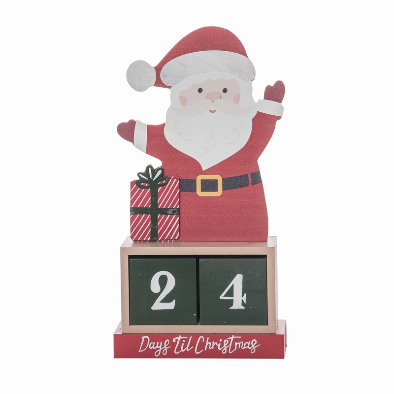 Transpac MDF Santa Block Countdown