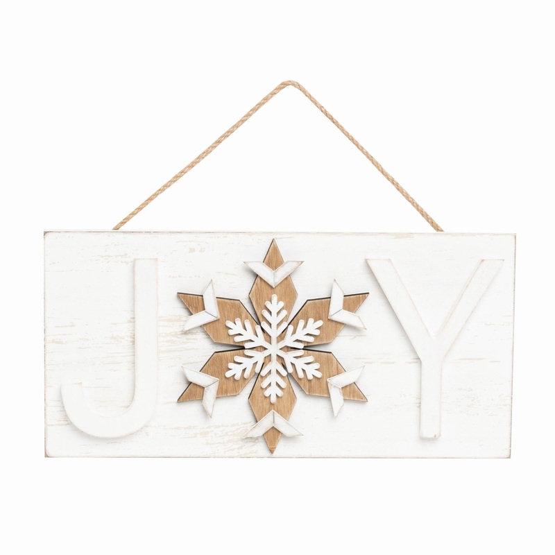 Transpac MDF Dimensional Joy Wall Art