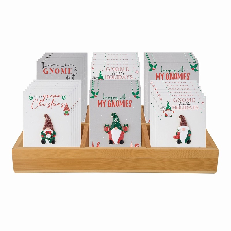 Transpac Gold Gnome Pin With Display, Set Of 36