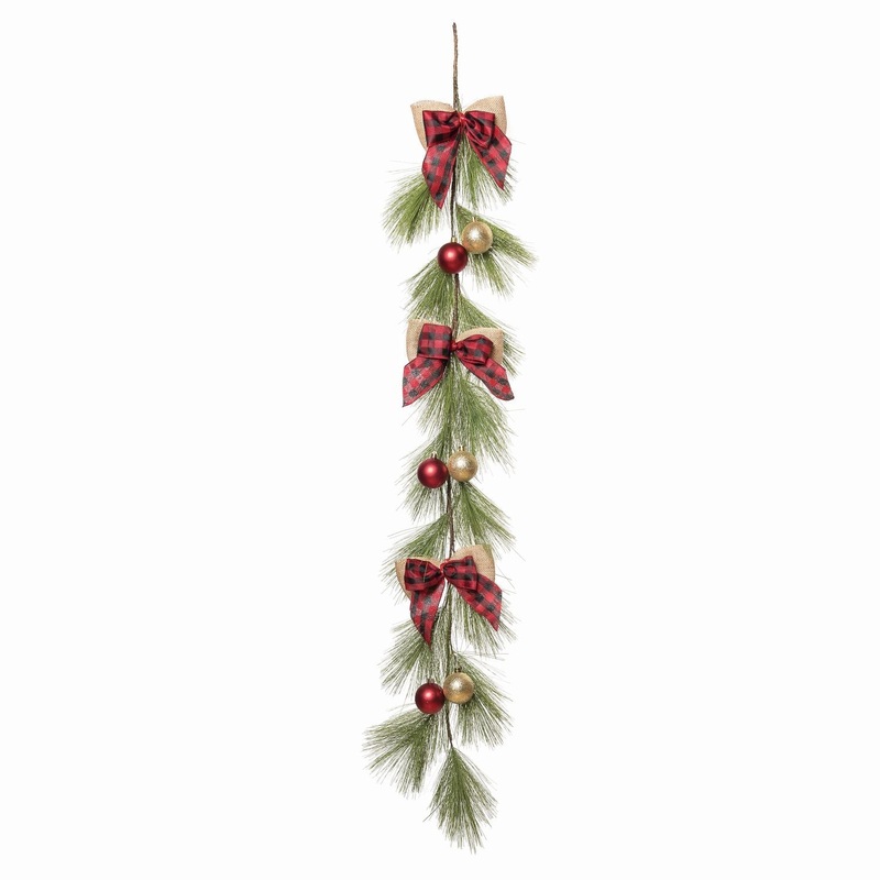 Transpac Holiday Ornament Garland