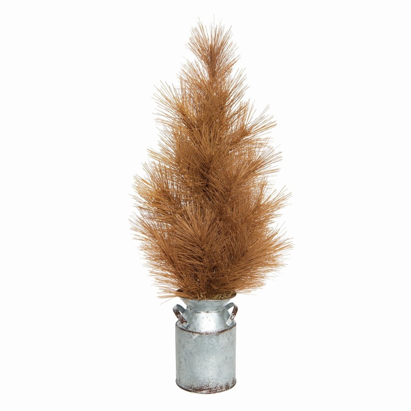 Transpac Large Autumn Amber Arrangement In Jug