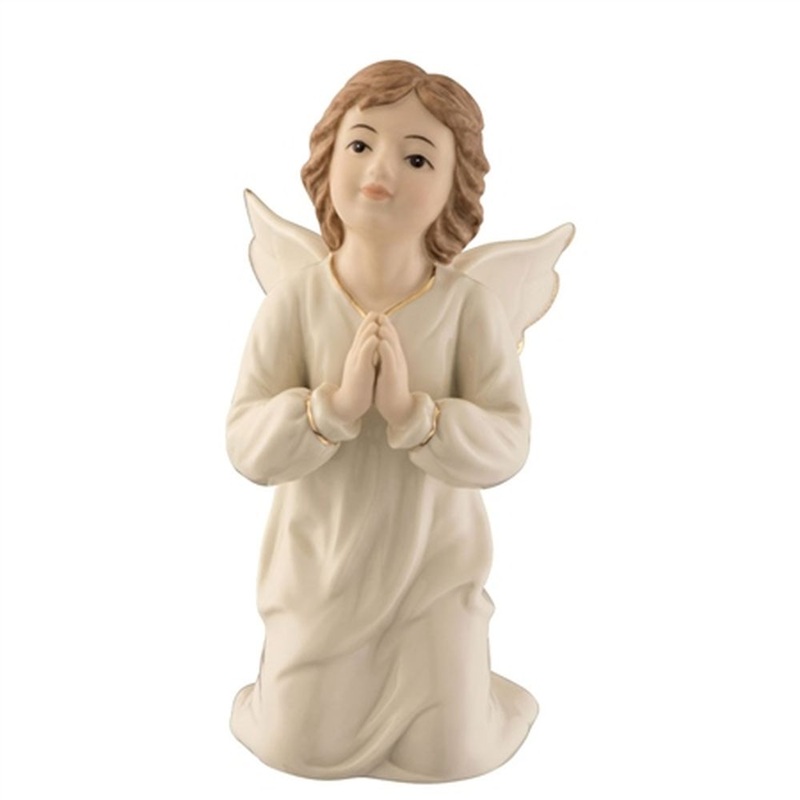 Belleek Angel Of Worship Figurine