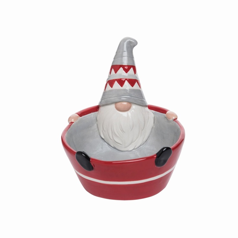 Transpac Dolomite Gnome Treat Bowl