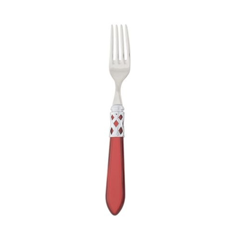 Vietri Brilliant Red Salad Fork, 8L