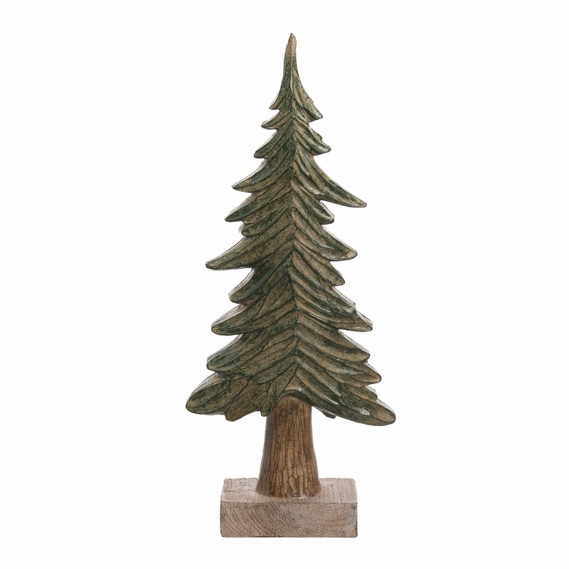 Transpac Large Resin Tree Figurine
