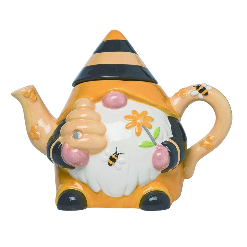 Transpac Dolomite Gnome Teapot