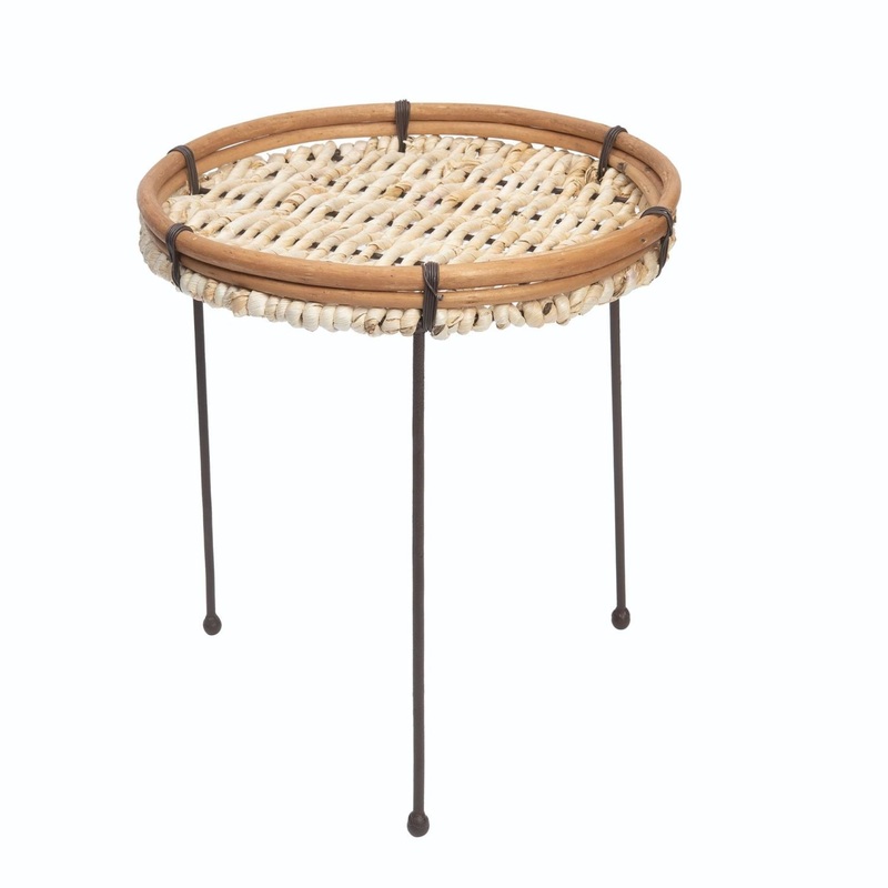 Transpac Rope Pin Leg Plant Stand