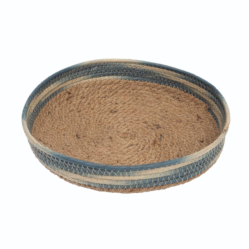 Transpac Rope Shibori Tray