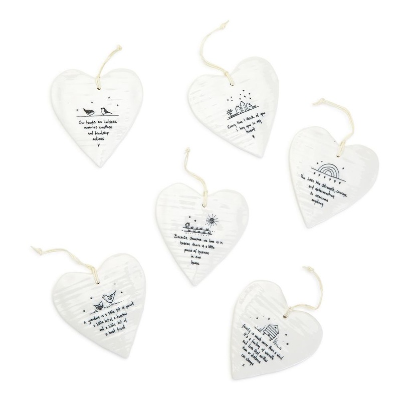 Two’s Company 36-Pieces Wobbly Round Heart Ornament Unit Includes 6 Designs