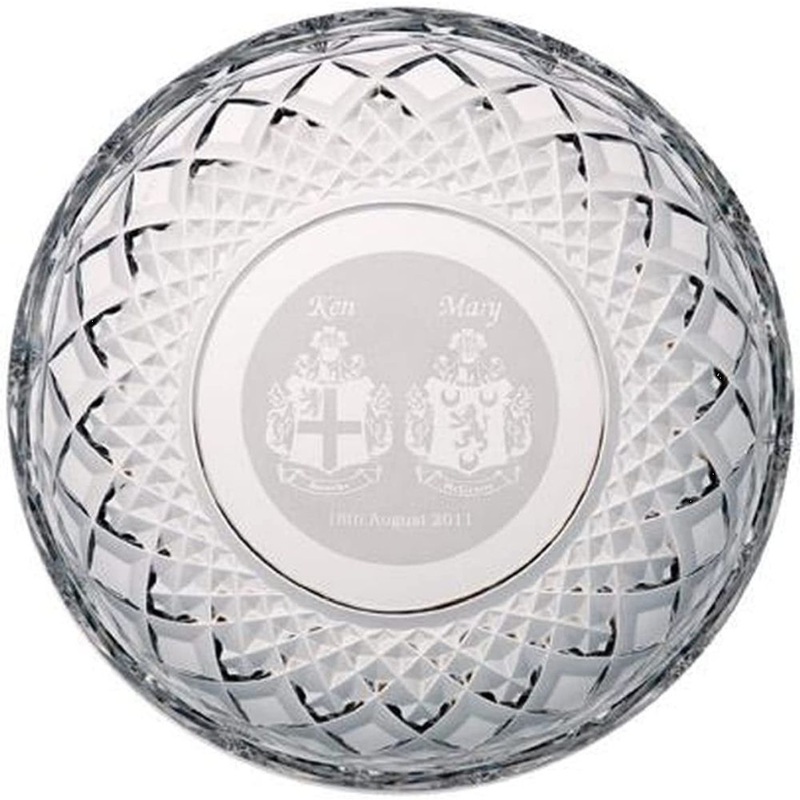 Galway Crystal 8 Plate, Glass