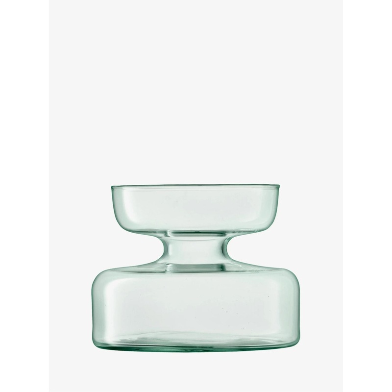 LSA International Canopy Vase/Bulb Planter, H4 inches, Clear, Mouthblown Glass