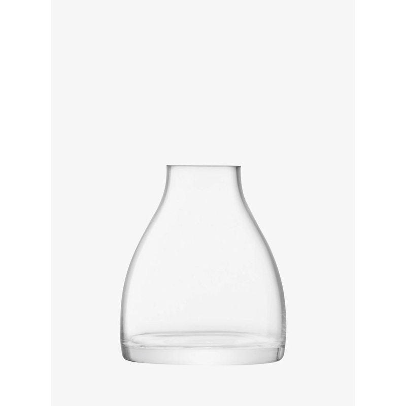 LSA International Flower Kiln Vase Clear