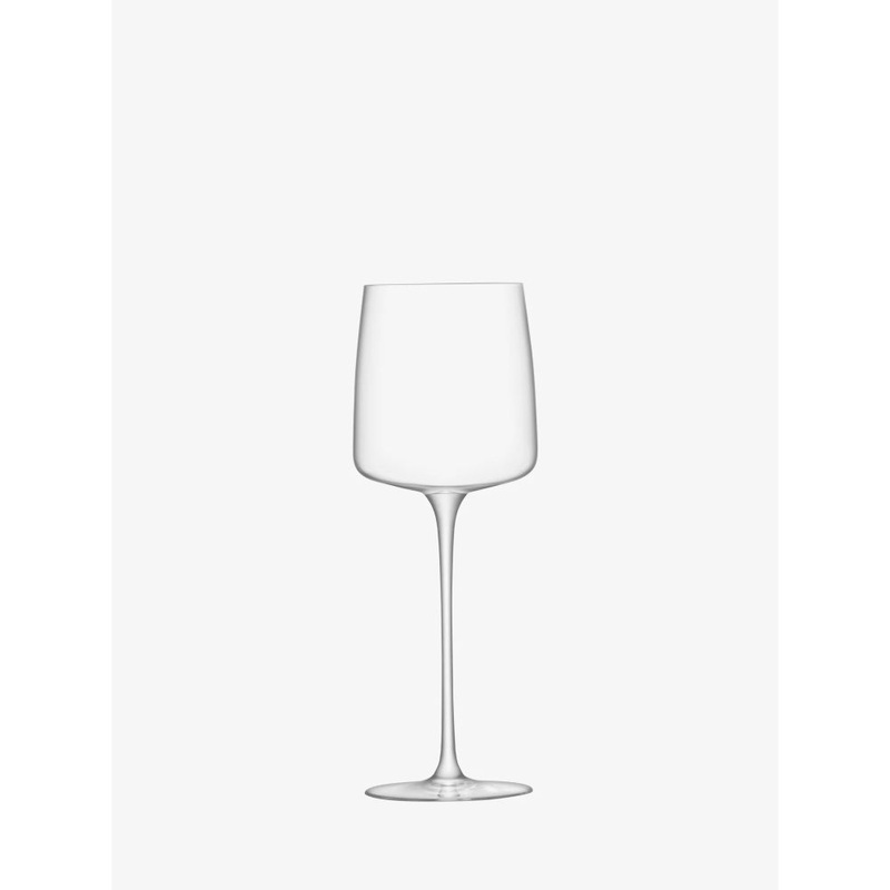 LSA International Metropolitan Wine Glass 12Oz Clear Set Of 4