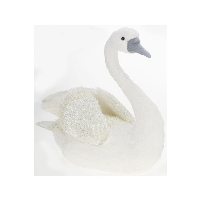 Mark Roberts 2021 Glittered Swan Figurine