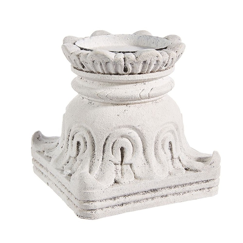Raz Imports 2023 Paris Apartment 5.25 Column Base Table Decor