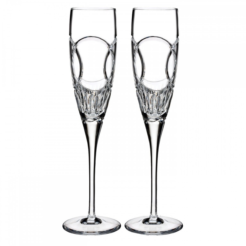Waterford Bridal Love Wedding Vows Flute, Pair