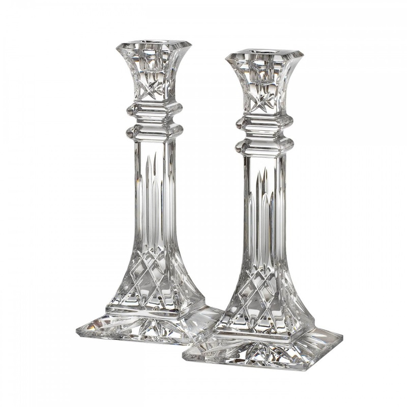 Waterford Lismore 10 Candlesticks, Pair