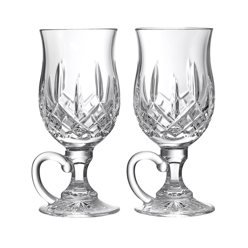 Waterford Lismore Irish Coffee Glasses, Pair