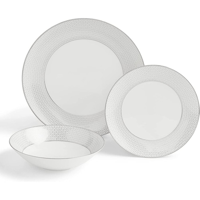 Wedgwood Gio Platinum 12-Piece Set
