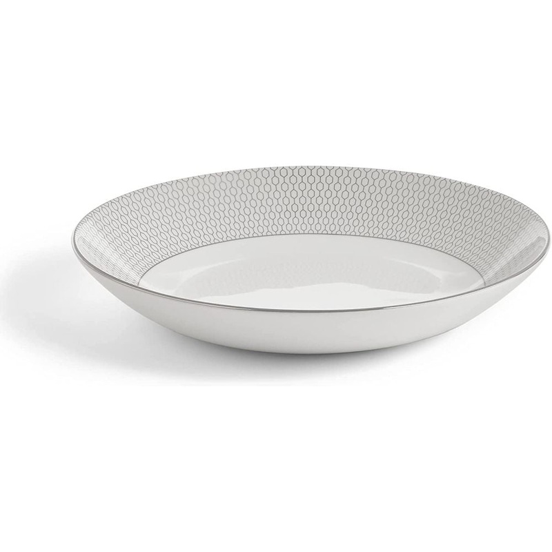 Wedgwood Gio Platinum Pasta Bowl 9.4