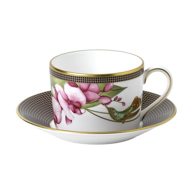 Wedgwood Hummingbird Teacup & Saucer Set