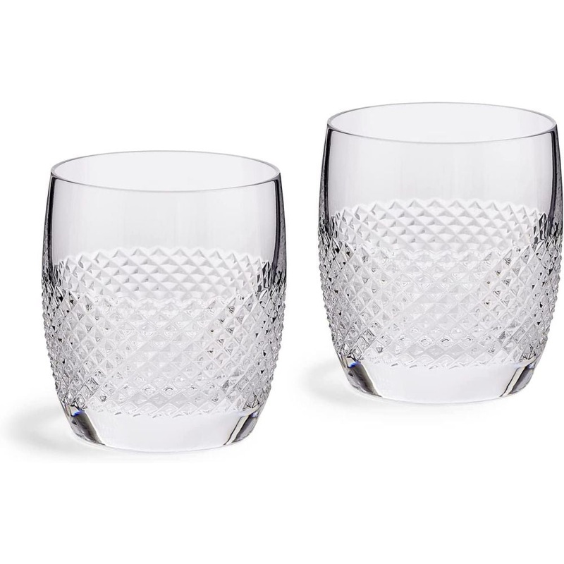 Wedgwood Vera Wang Diamond Mosiac Tumbler Pair
