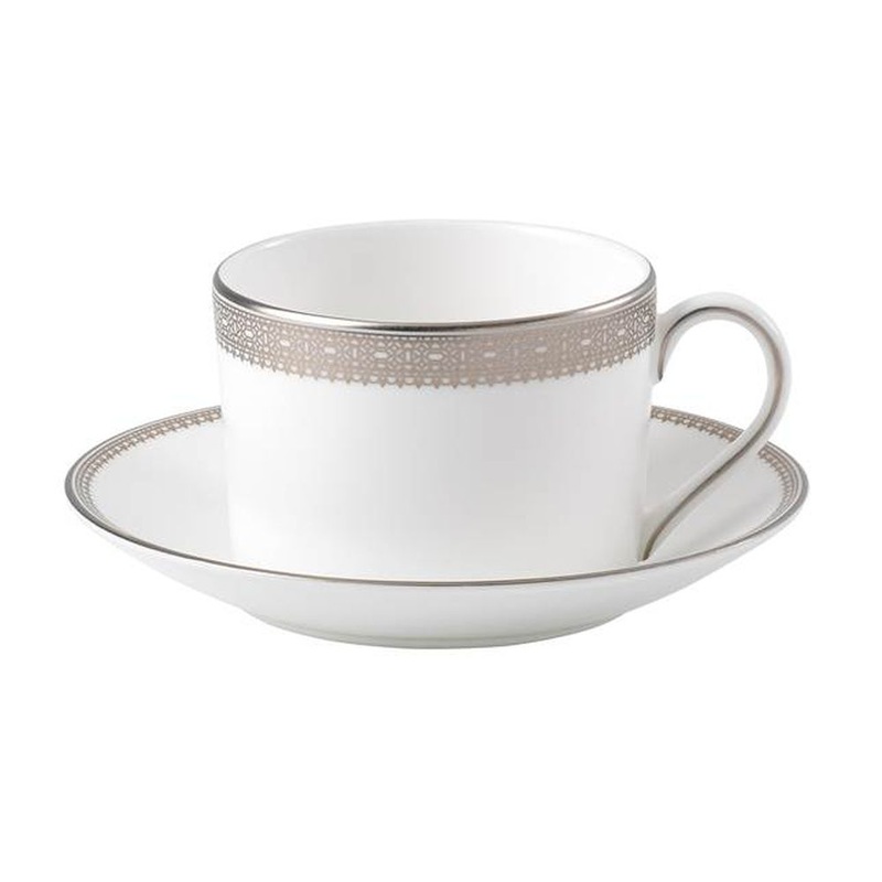 Wedgwood Vera Wang Lace Teacup & Saucer