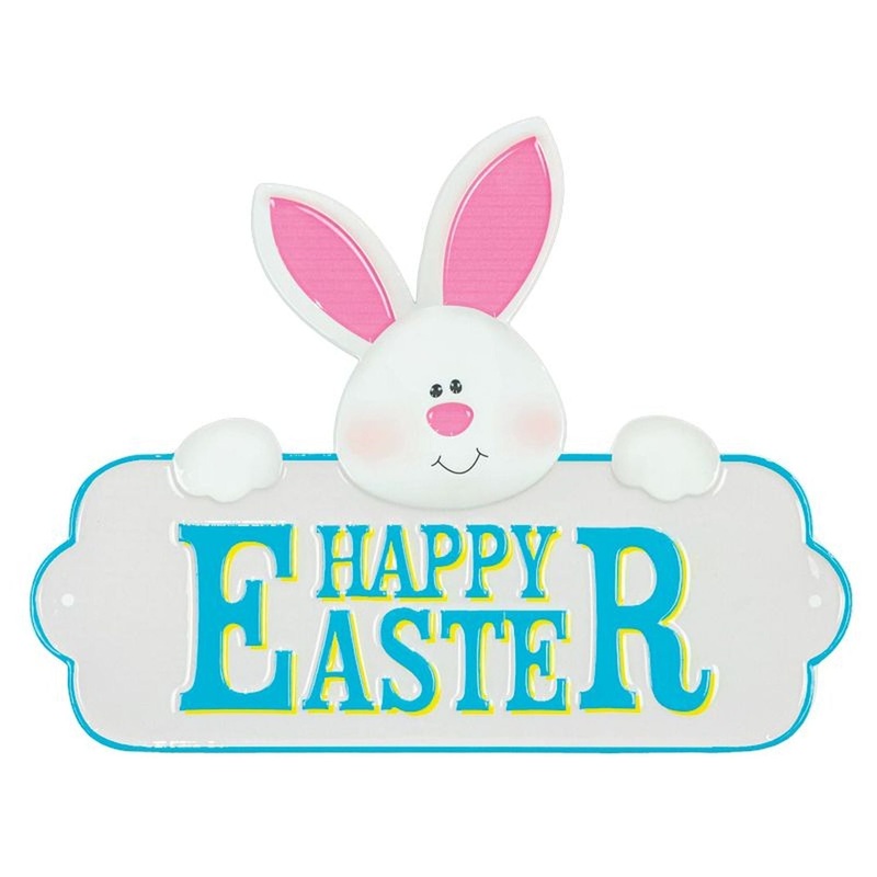 Hanna’s Handiworks Happy Easter Bunny Metal Sign