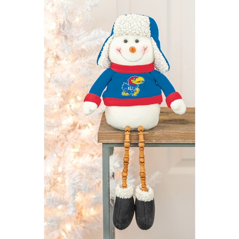 Hanna’s Handiworks Kansas Bead Leg Snowman