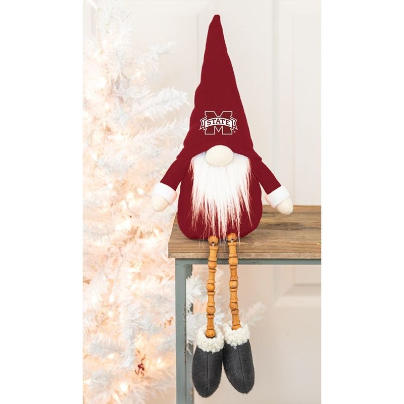 Hanna’s Handiworks Mississippi State Bead Leg Gnome
