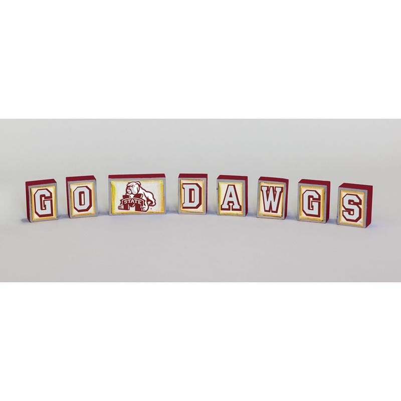 Hanna’s Handiworks Mississippi State Go Block Set