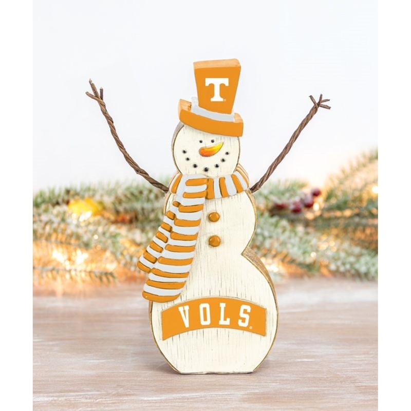 Hanna’s Handiworks Tennessee Resin Snowman Tabletop