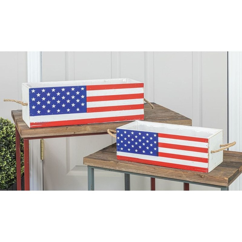 Hanna’s Handiworks Usa Wood Nesting Boxes Set Of 2