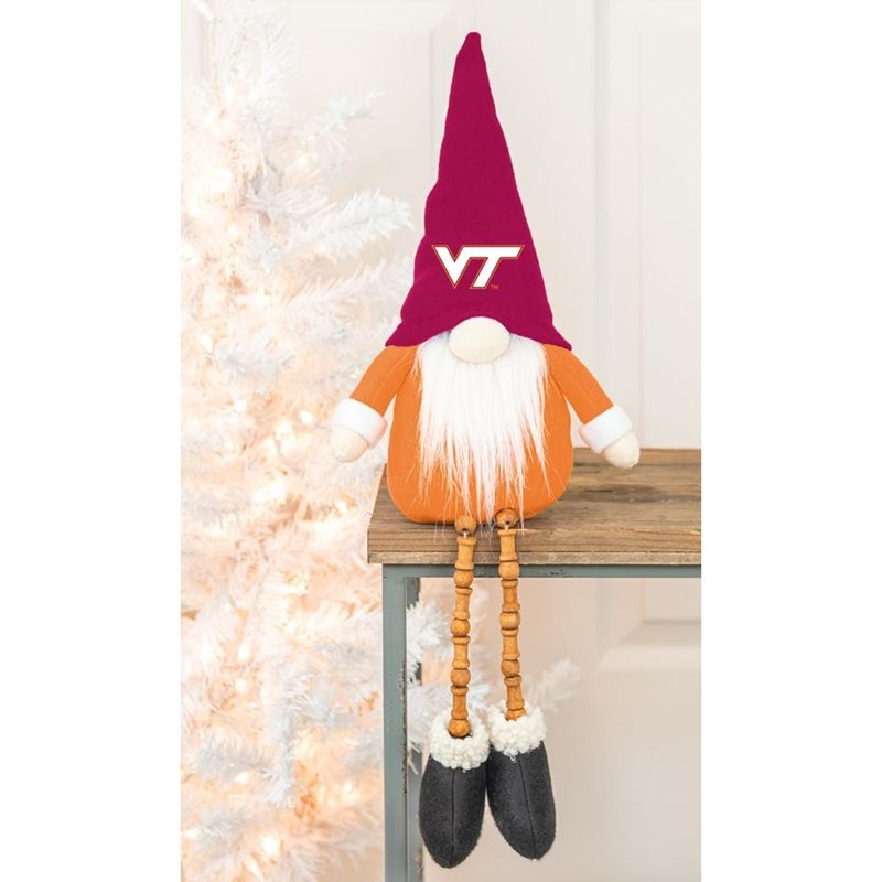Hanna’s Handiworks Virginia Tech Bead Leg Gnome