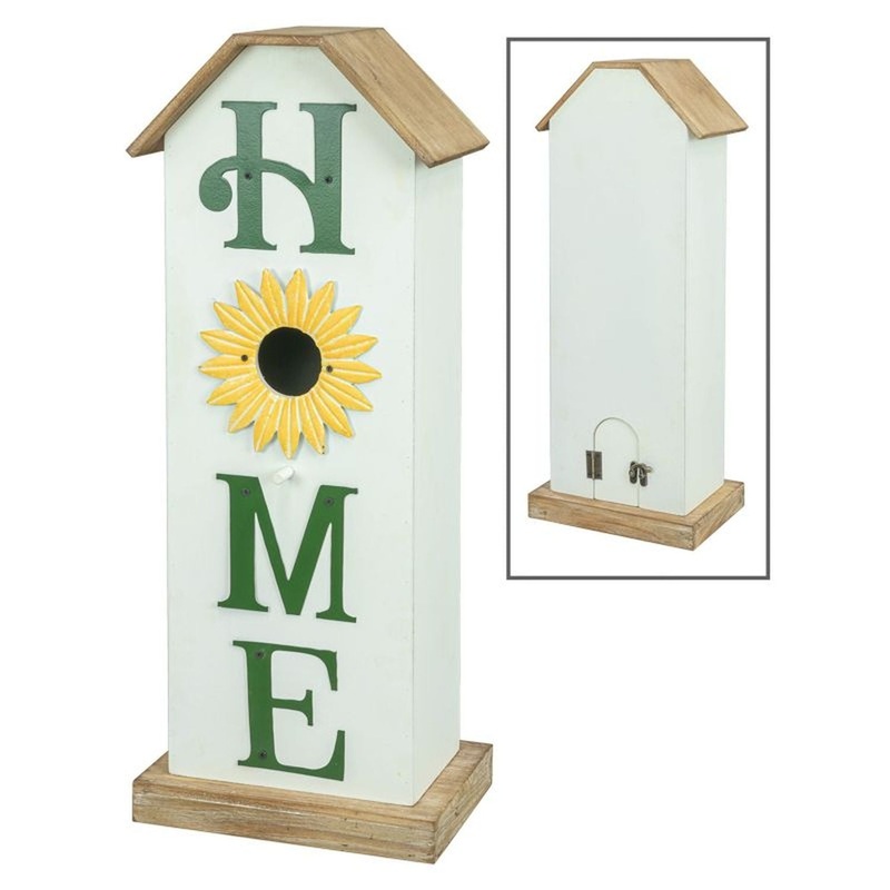 Hanna’s Handiworks Wood Sunflower Home Birdhouse