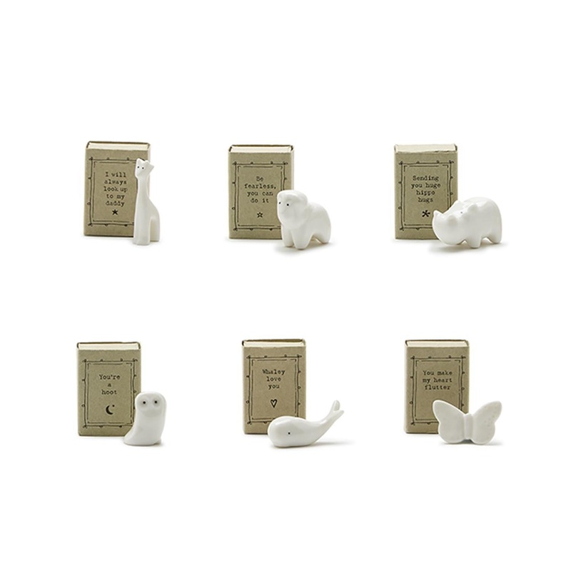 Lovely Animal Assortment 30-Pieces Matchbox Animal In Gift Box with 6 Designs