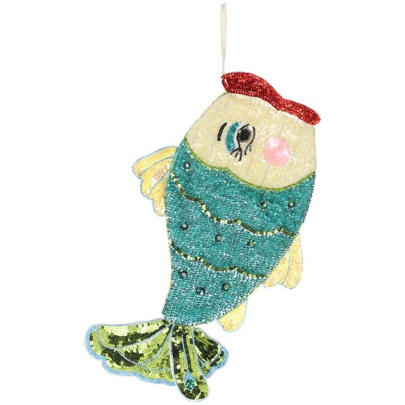 Mark Roberts 2023 Glittered Fish Stocking 21