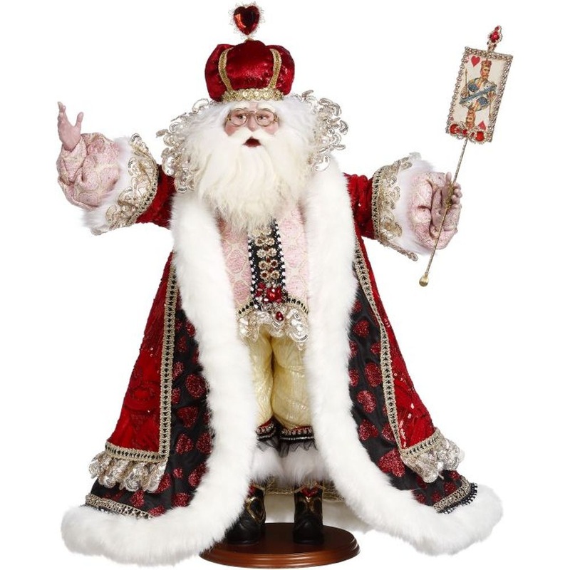 Mark Roberts Spring 2023 King Of Hearts 26.5” Figurine