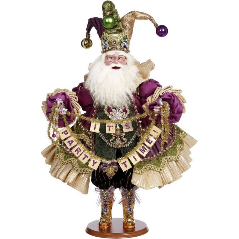 Mark Roberts Spring 2023 Mardi Gras King 25.5” Figurine