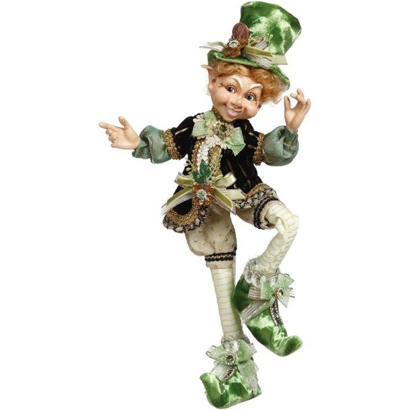 Mark Roberts Spring 2023 Shamrock Elfin Figurine