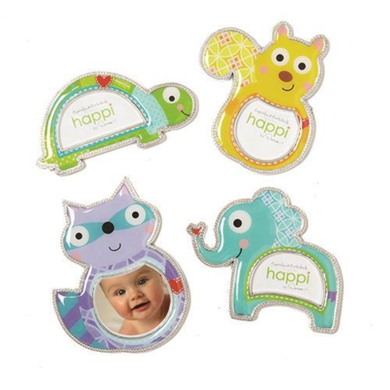 Two’s Company 36-Pieces Animal Magnetic Photo Frame in 4 Designs