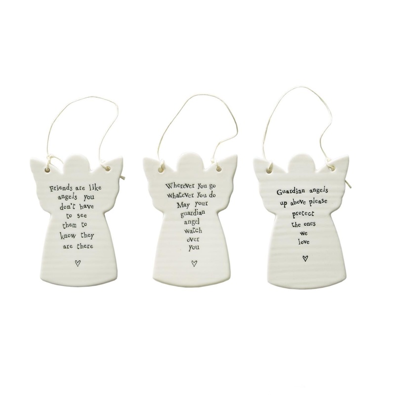 Two’s Company Angel Heart 18-Pieces Angel-Shaped Ornament Includes 3 Designs