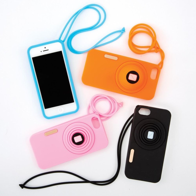 Two’s Company Zoom Camera Iphone 5/5S Case / Stand Assorted 4 Colors